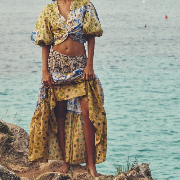 Zara Printed crop top SZ  S, L, XL BNWT - Picture 3 of 6